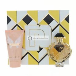   Paco Rabanne Olympea Solar Gift Set, 50ml Eau De Parfum Spray + 75ml Testápoló