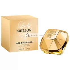   Paco Rabanne Lady Million Eau de Parfum Spray für Frauen Schwarz 30ml