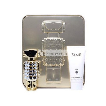 Paco Rabanne Fame Eau de Parfum Spray 50ml és Testápoló 75ml Szett Nőknek - OVP