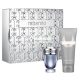 Invictus Eau de Toilette Spray + Tusfürdő Szett, 50ml + 100ml