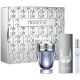 Paco Rabanne Invictus Szett 100ml Eau de Toilette Spray 150ml Dezodoráns Spray 10ml Mini