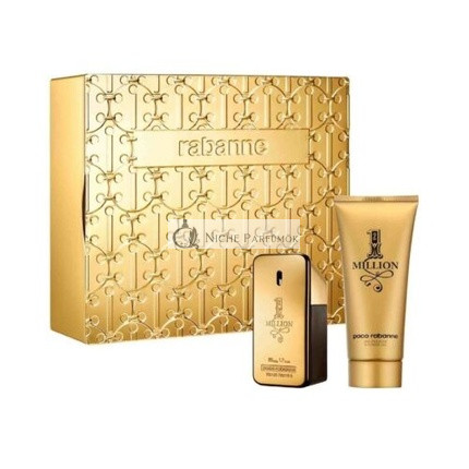 Paco Rabanne 1 Million Ajándékdoboz Eau De Toilette, 50 ml, Tusfürdő 100 ml