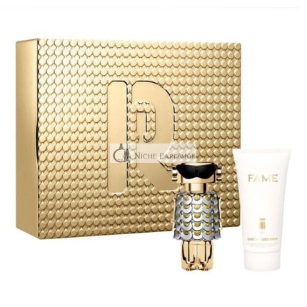 PACO RABANNE Fame Geschenkbox Eau de Parfum für Frauen, 50 ml, Körperlotion 75 ml