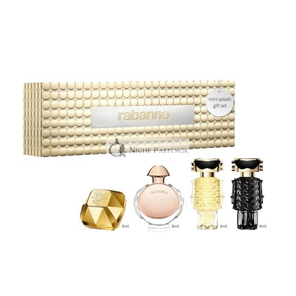 Paco Rabanne Női Parfüm Ajándékcsomag Mini Változatok, 4 ml