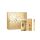 Paco Rabanne 1 Million Gold Parfum 50ml, Dezodoráló Spray 150ml és Utazó Spray 10ml Szett