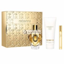   Paco Rabanne Million Gold Női Eau De Parfum Spray 90ml, 3 darabos szett