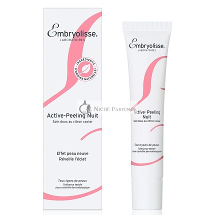 Embryolisse Aktív Éjszakai Hámlasztó Ultra-Kímélő Arcbőr Ápolás, 40ml