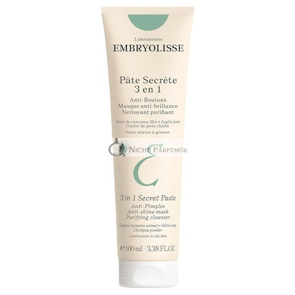 Embryolisse 3 az 1-ben Pattanás és Akne Kezelő Többfunkciós Agymaszka, 100 g