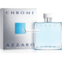   Azzaro Chrome Eau de Toilette für Männer mit frischen Zitrusnoten, 100ml