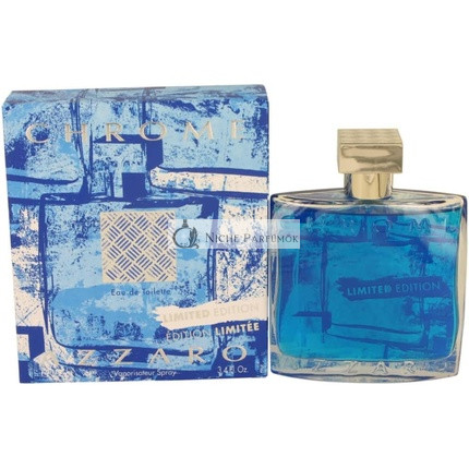 Azzaro Chrome Eau De Toilette Spray für Männer, 100ml