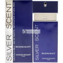   Jacques Bogart Silver Scent Midnight Eau de Toilette für Herren 100 ml