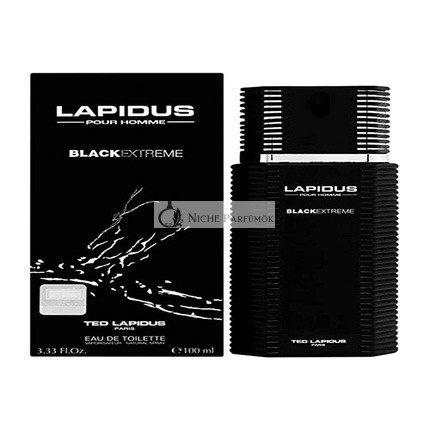Ted Lapidus Lapidus Pour Homme Black Extreme Eau de Toilette für Männer 100 ml