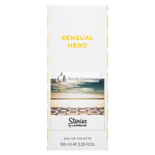 Ted Lapidus Stories Sensual Hero Eau de Toilette férfiaknak 100 ml