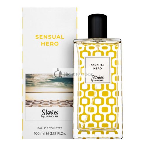 Ted Lapidus Stories Sensual Hero Eau de Toilette férfiaknak 100 ml