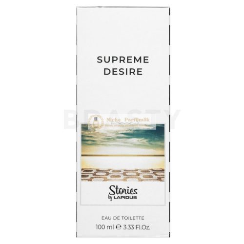 Ted Lapidus Stories Supreme Desire Eau de Toilette für Herren 100 ml
