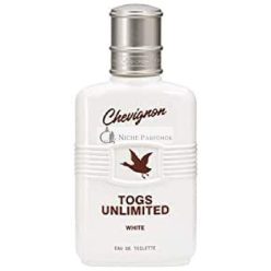   Chevignon Togs Unlimited White Eau de Toilette Spray für Herren, 100ml