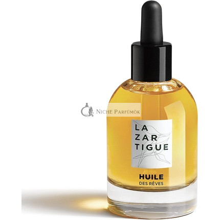 Lazartigue Nährendes Trockenöl mit Argan-, Aprikosen-, Ägyptischem Geranium- und Kamelienöl für beschädigte trockene Spitzen, 50ml