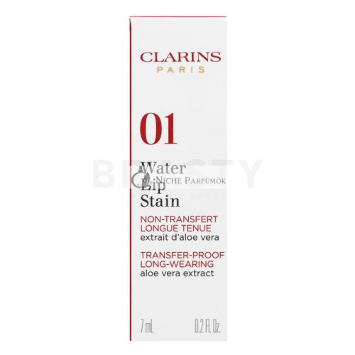 Clarins Eau á Lévres Water Lip Stain Lipgloss für einen matten Effekt 01 Rose Water 7 ml