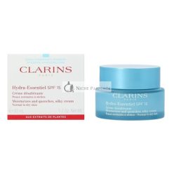 Clarins Hydra-Essentiel Selymes Nappali Krém Spf15, 50ml