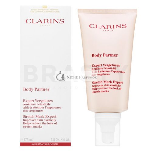 Clarins Body Partner Stretch Mark Expert testápoló krém striák ellen 175 ml