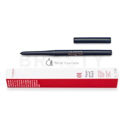   Clarins Waterproof Eye Pencil vízálló szemceruza 01 Black Tulip 0,3 g