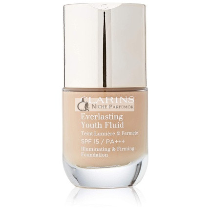 Clarins Everlasting Youth Fluid 30ml, SPF15 Tages-Make-up für Frauen, 112.3 Sandelholz