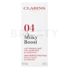 Clarins Milky Boost Foundation tonisierende Feuchtigkeitsemulsion für eine einheitliche und aufgehellte Gesichtshaut 04 Auburn 50 ml