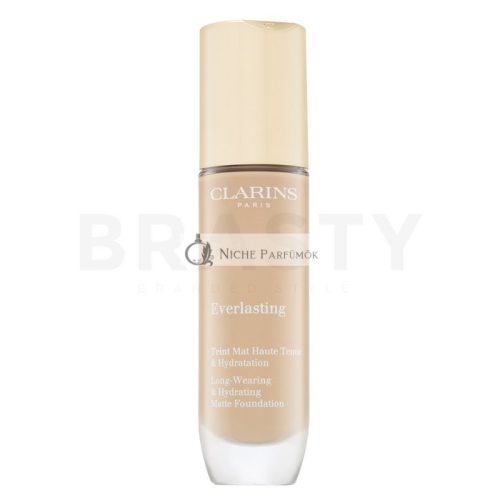 Clarins Everlasting Long-Wearing & Hydrating Matte Foundation langanhaltendes Make-up für einen matten Effekt 110.5W 30 ml