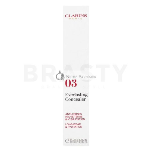 Clarins Everlasting Concealer Flüssig-Korrektor 03 Medium Deep 12 ml