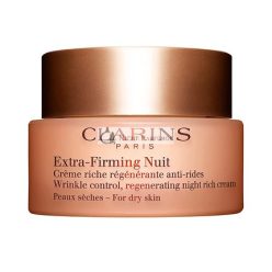   Clarins Extra-Firming Éjszakai Krém, Anti-Aging Hidratáló Száraz Bőrre, 48ml