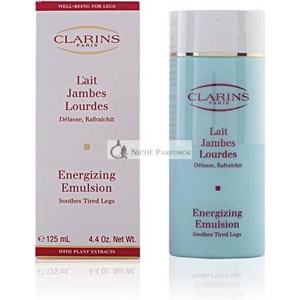 Clarins Lait Jambes Lourdes Energizáló Emulzió Fáradt Lábakra, 125ml