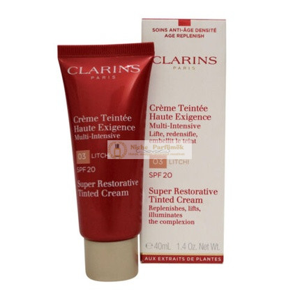 Clarins Super Restorative Tinted Cream SPF 20 #03 Litchi, 40ml