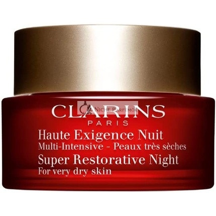 Clarins Super Restorative Nachtcreme für Sehr Trockene Haut 50ml