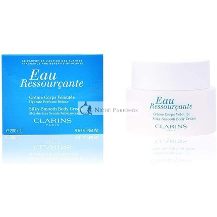 CLARINS/ Eau Ressourcante Selymes Testápoló Krém, 200 ml