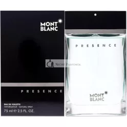 Mont Blanc Presence Eau de Toilette für Herren 75 ml