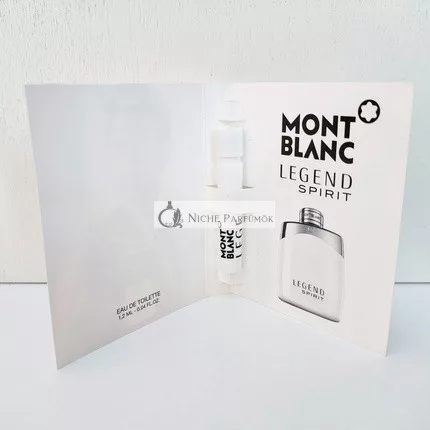 Mont Blanc Legend Spirit Eau de Toilette Mini Spray für Männer, 1.2ml