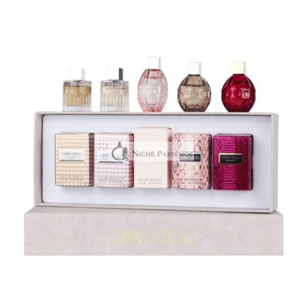 Jimmy Choo 5db Mini Szett Eau de Parfum Spray, 4.5ml
