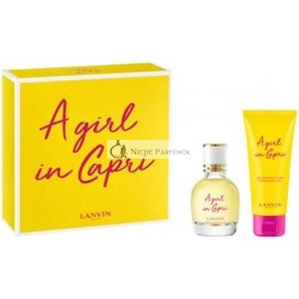 Lanvin A Girl In Capri Ajándékcsomag - 50 Ml Eau De Toilette Spray + 100 Ml Testápoló - Nőknek