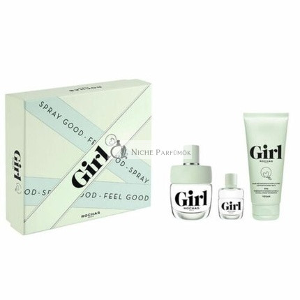 Rochas Girl Női Parfüm Készlet 3 Darabos