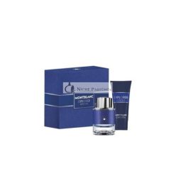   Montblanc Explorer Ultra Blue Geschenkset 60ml EDP Spray, 100ml Duschgel