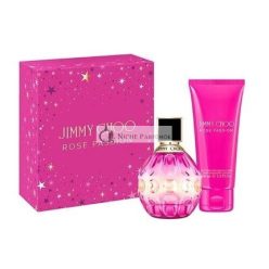   Jimmy Choo Rose Passion 60ml EDP Spray és 100ml Testápoló Ajándékcsomag