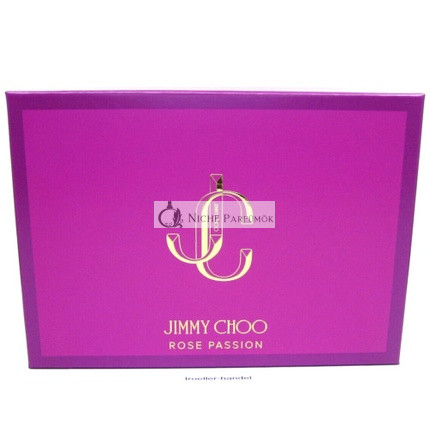 Jimmy Choo Rose Passion Eau de Parfum 100ml + 7.5ml EdP + 100ml Körperlotion