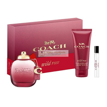 Coach Wild Rose - Eau De Parfum 90 Ml + Körperlotion 100 Ml + Eau De Parfum 7.5 Ml