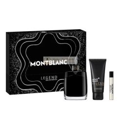   Mont Blanc Legend Eau De Parfum Set - 100ml Spray, 75ml Miniatur, 100ml Duschgel