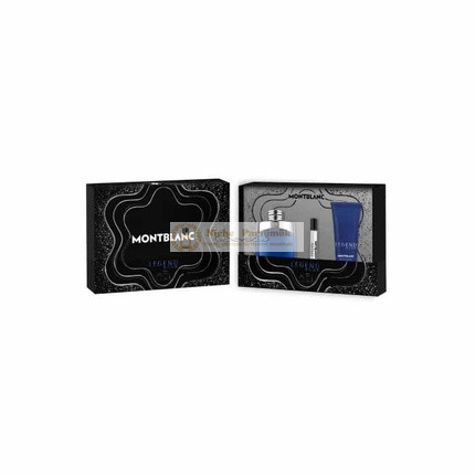 Montblanc Legend Blue Eau De Parfum Spray 100ml, 3-teiliges Set