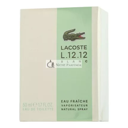 Lacoste Eau de Lacoste L.12.12. Blanc Eau Fraîche EDT Spray, 50 ml