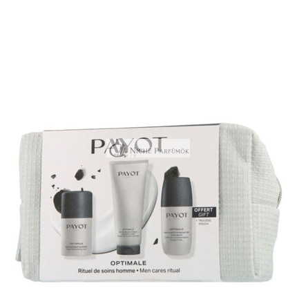 Payot Homme Optimale Integral Tisztító Gél Készlet, 200ml-50ml-75ml