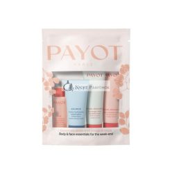   Payot Essentials Hétvégi Szett - Micellás Víz 20ml, Hidratáló Krém 15ml, Testradír 25ml, Tápláló Testápoló Krém 25ml