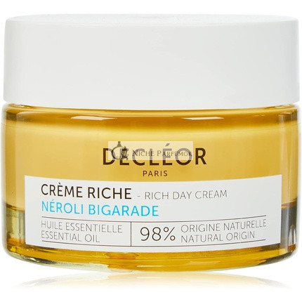 Decleor Neroli Bigarade Gazdag Nappali Krém, 50ml
