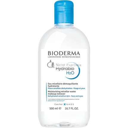 Bioderma Hydrabio mizellares Abschminkwasser H2O Micellar Cleansing Water and Makeup Remover 500 ml